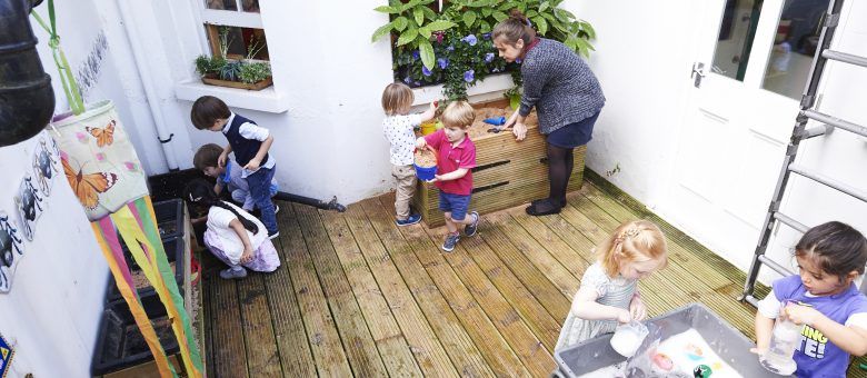Nursery outdoor play